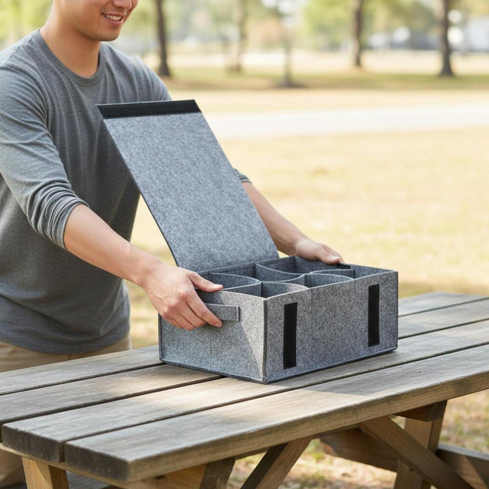 Huishoudelijke vilten opbergta - Coffee Equipment For Camping recensie en prijs