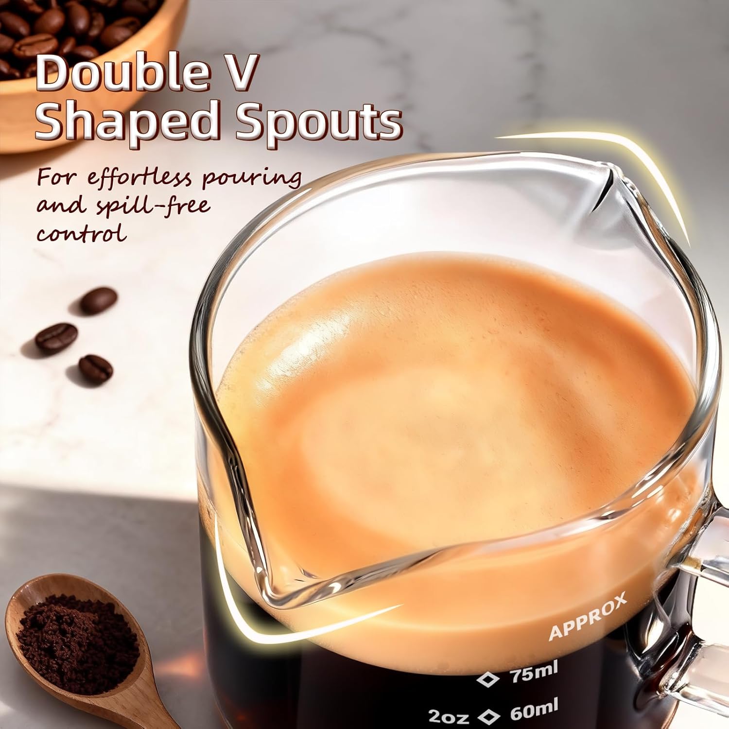 1/2 stuks Espresso Kopjes 2.5o - Espresso Shot Glass recensie en prijs