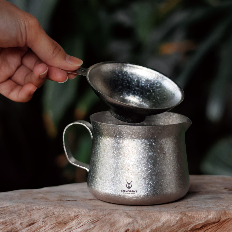 Titanium Koffie Theepot Ketel  - Coffee Equipment For Camping recensie en prijs